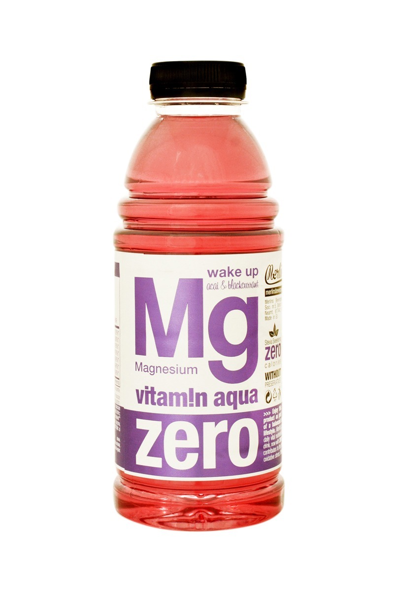 Vitamin Aqua MG acai coacaze negre 600 ml