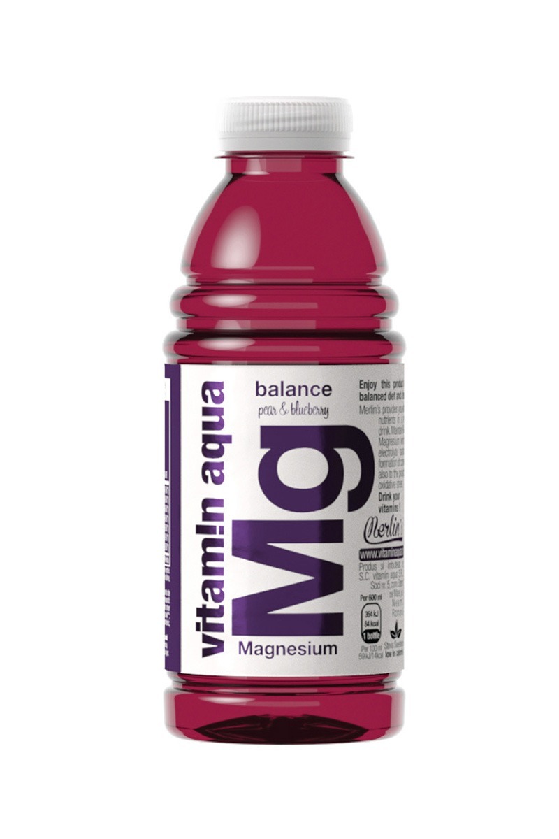 Vitamin Aqua MG pere si afine 600 ml ( 0,6 L )