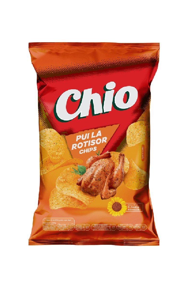 Chio Chips cu aroma de pui la rotisor 140 grame