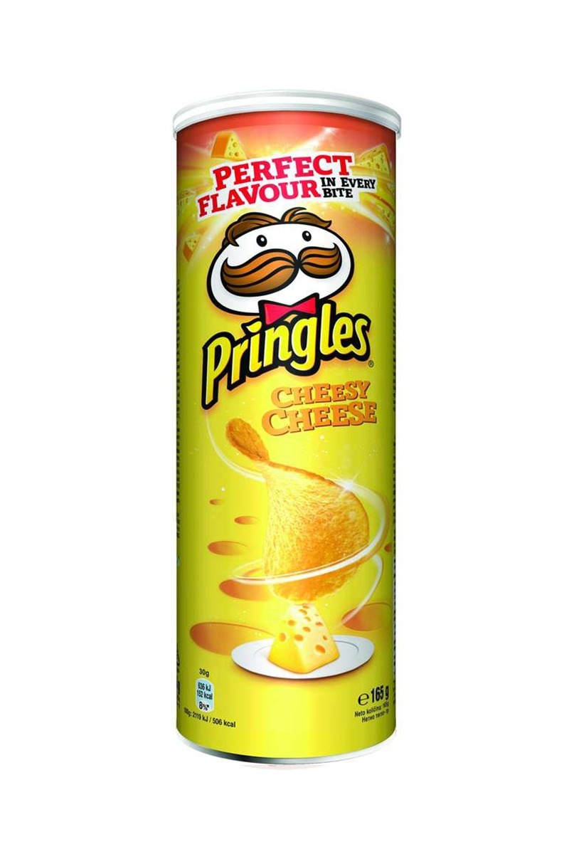 Pringles Cheese chips cu gust de branza 165 g