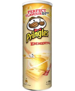 Pringles Chips cu branza Emmental 165g