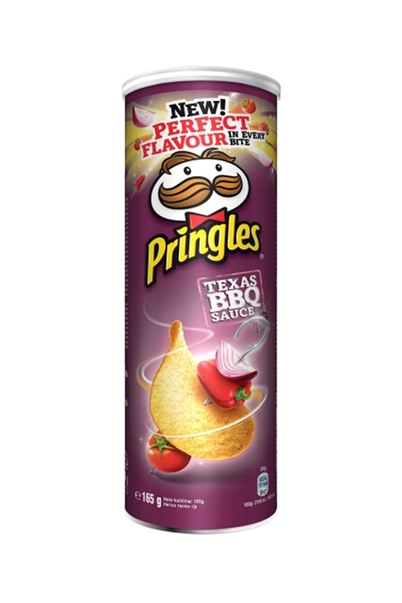 Pringles Texas Barbeque Sauce chipsuri cu sos 165 g