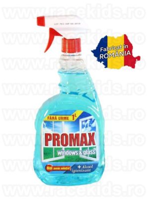 PROMAX Windows & Glass Solutie curatare alcool Marin 1 litru