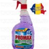 PROMAX Windows & Glass Solutie curatare alcool Liliac 1 litru