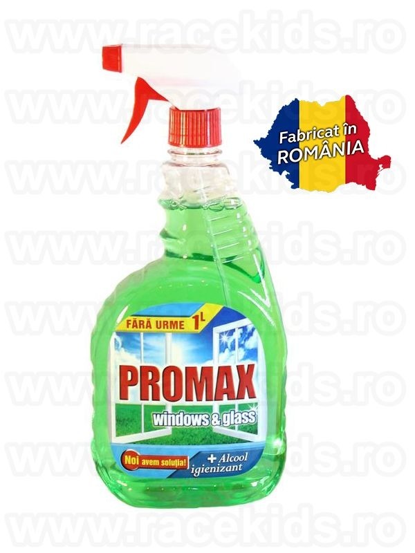 PROMAX Windows & Glass Solutie curatare alcool Mar 1 litru