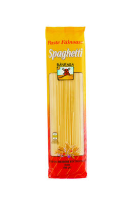 Baneasa Spaghete fara ou 500g, spaghete din faina de grau