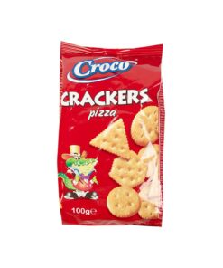 Biscuiti aperitiv Croco Crackers cu pizza 100g
