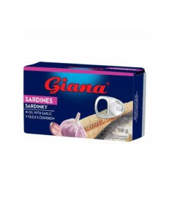 Giana Sardine in Ulei Vegetal Usturoi 125g