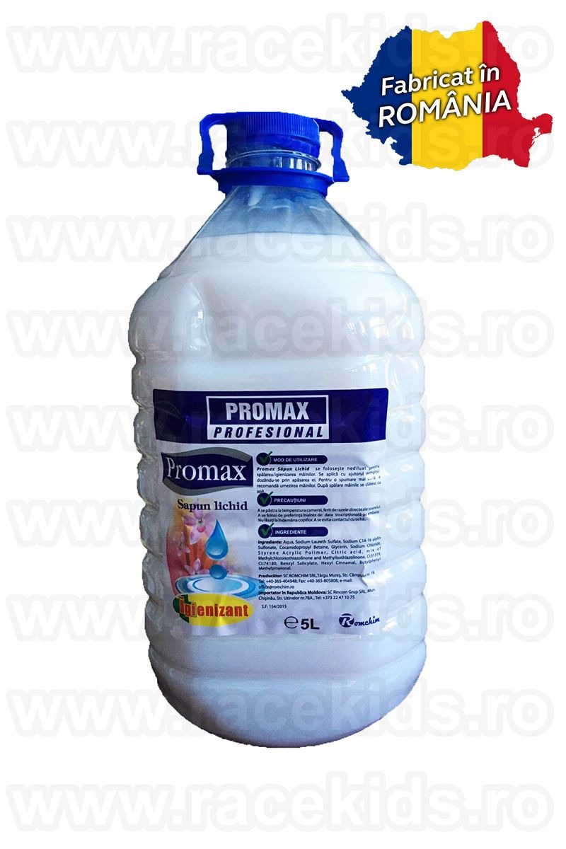 PROMAX Sapun lichid igienizant alb 5 litri