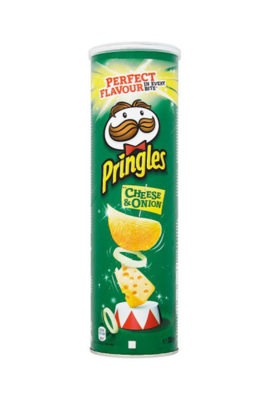 Pringles Cheese & Onion chipsuri 165 g