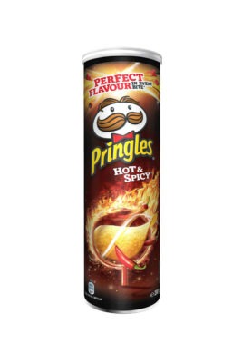 Pringles Hot&Spicy Iute si picant chipsuri 165 g