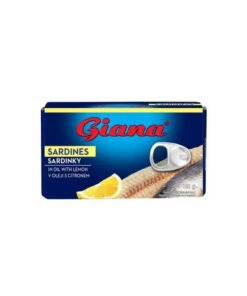 Sardine Giana in ulei cu lamaie 125 g