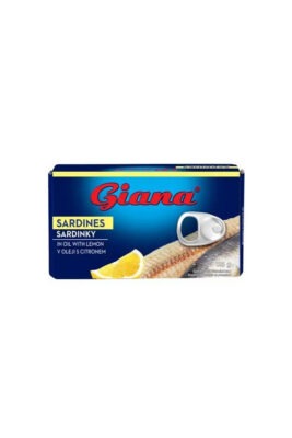 Sardine Giana in ulei cu lamaie 125 g