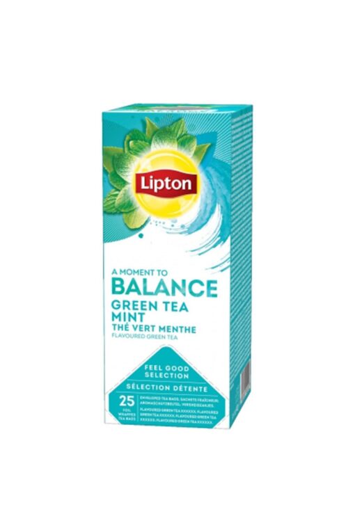 Lipton Ceai Balance Menta 25 pliculete