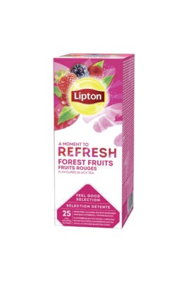 Lipton Ceai Refresh fructe de padure 25 pliculete