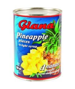 Giana compot ananas bucati in sirop 580 ml