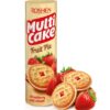 Roshen Multicake biscuiti cu umplutura de capsuni 195g