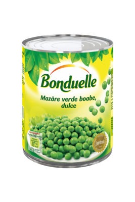 Mazare verde boabe dulce 800g Bonduelle