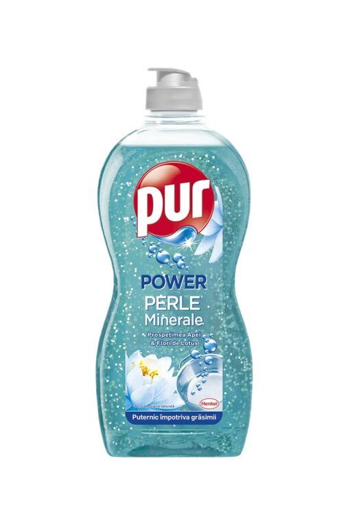 Pur - Detergent de vase Perle Minerale Prospetimea Apei & Flori de Lotus 450ml