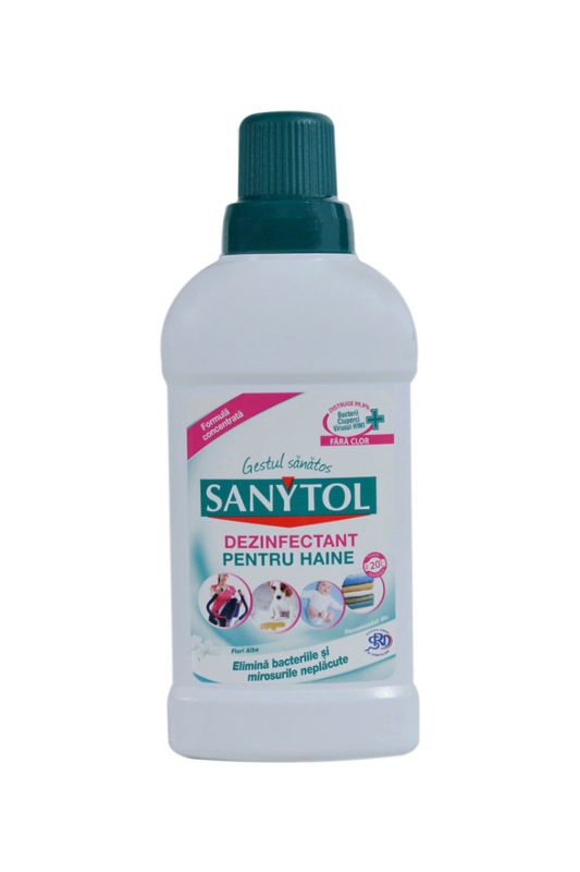 Tulips Pig Sympathetic Sanytol - Dezinfectant pentru haine 500ml - Total Blue