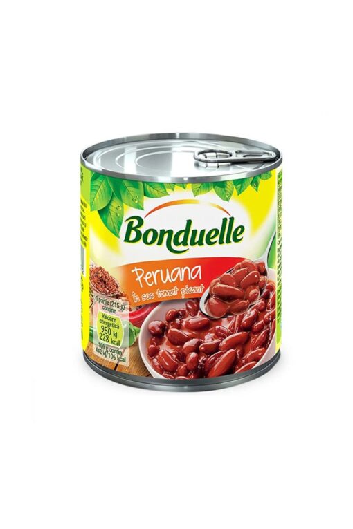 Bonduelle - Peruana fasole rosie in sos tomat picant 430g