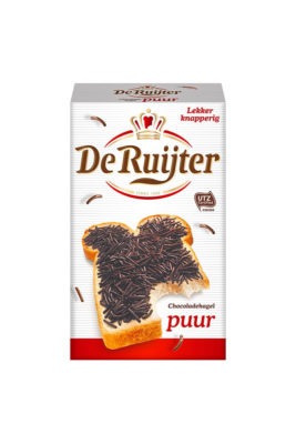 Fulgi de ciocolata PUUR De Ruijter - Olanda 380g