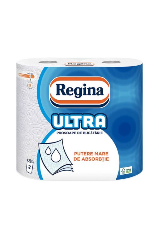 Prosoape de hartie Regina Ultra 2 role, 3 straturi
