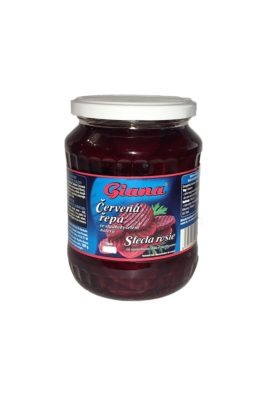 Giana - Sfecla rosie felii in saramura dulce acrisoara 720 ml