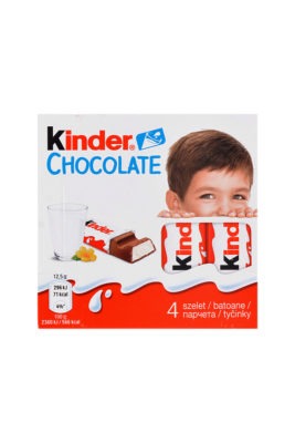 Batoane de ciocolata lapte Kinder Chocolate 50 g