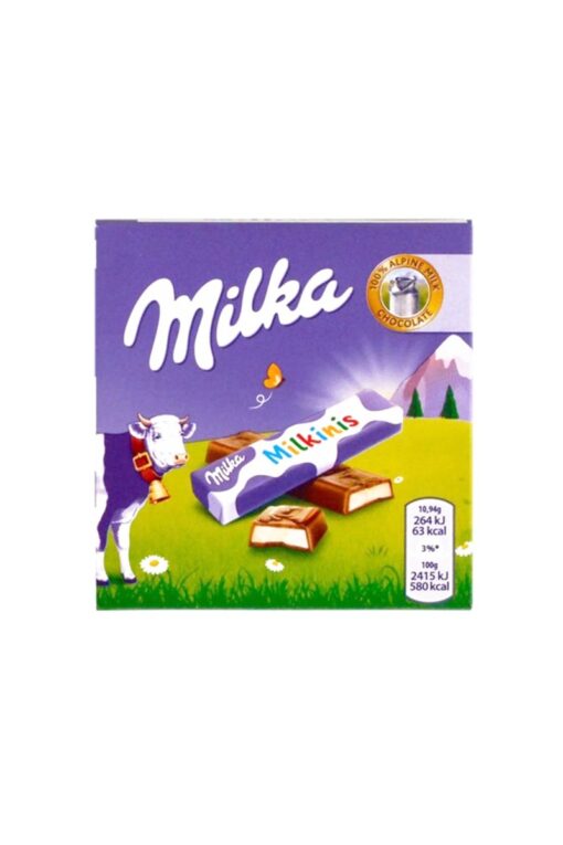 Batoane de ciocolata cu crema de lapte Milka - Milkinis 43,75 g
