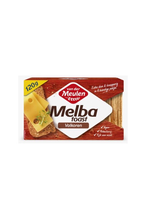 Paine prajita toast Melba cereale integrale 120g