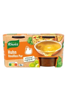 Bulion concentrat de pui Knorr 6x28 grame