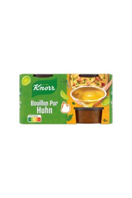 Bulion concentrat de pui Knorr 6x28 grame