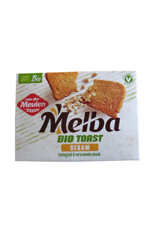 Van der Meulen Melba toast sesam Pak 100g