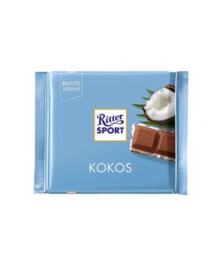 Ritter Sport Ciocolata cu lapte si crema de cocos 100 grame