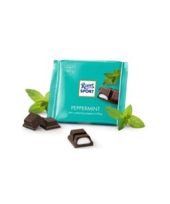 Ritter Sport Ciocolata neagra cu Menta 100 grame