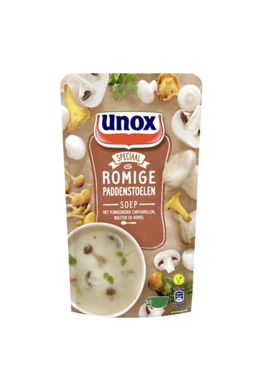 Supa-crema de ciuperci de padure Unox Olanda 570 ml