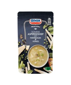 Supa-crema de sparanghel cu fenicul si parmezan Unox Olanda 570 ml