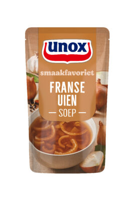 Supa frantuzeasca de ceapa, cu piper si dafin Unox Olanda 570 ml