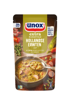 Supa de mazare cu crenvurști Unox Olanda 570 ml