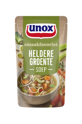 Supa de legume cu chiftelute si telina verde Unox Olanda 570 ml