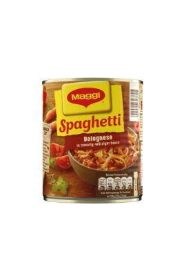 Spaghetti Bolognese in sos tomat si bucatele de carne de vita Maggi 810 g
