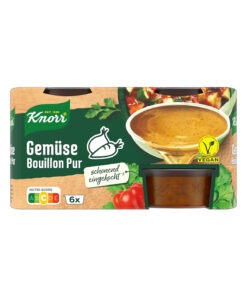 Knorr Bouillon Baza Mancare legume pure 6 x 28 g, import Germania