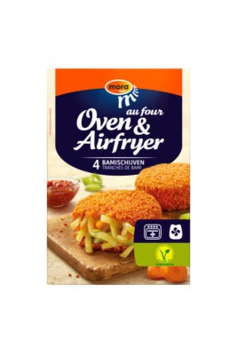 Mora Oven bamischijf vega 4 x80 g, 4 stuks
