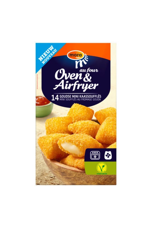 Mora Oven Mini Kaassouffle, 14 stuks, 252 g