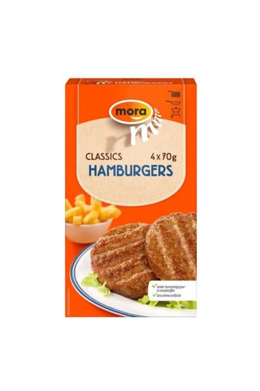 Mora Hamburgers 4x70 grame
