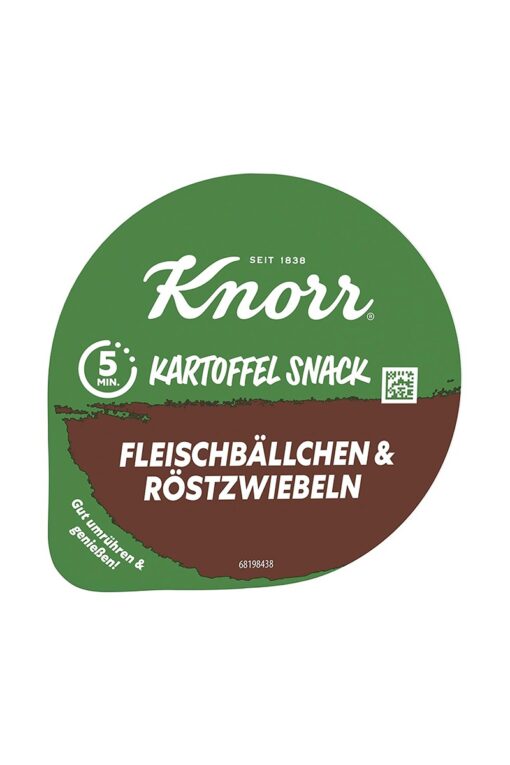 Knorr Snack piure de cartofi, chiftelute si ceapa prajita 53 g