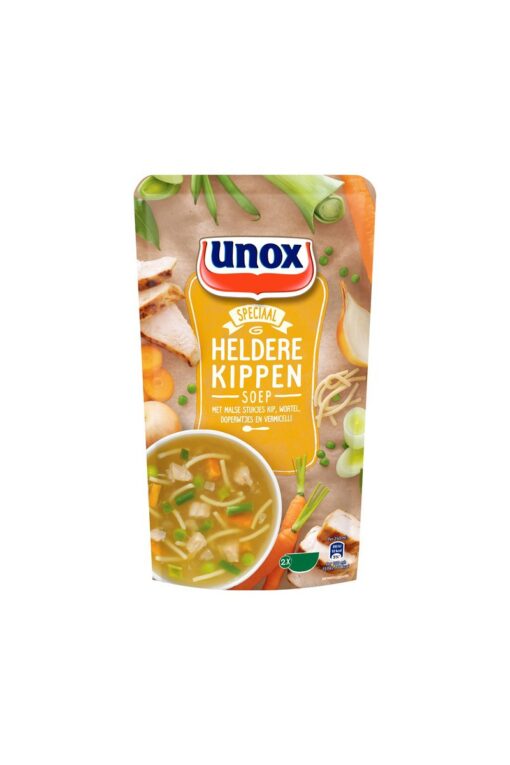 Supa de pui clara Unox Olanda 570 ml