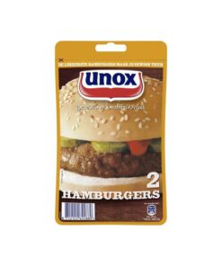 Burger din carne Unox 160 g , 2 bucati