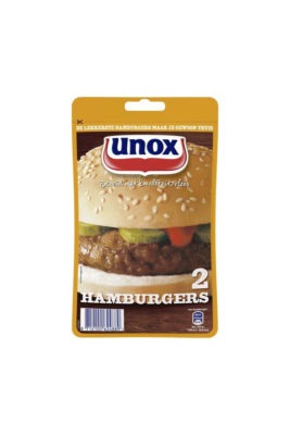 Burger din carne Unox 160 g , 2 bucati